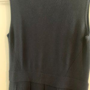 Knit Navy Blue Dress